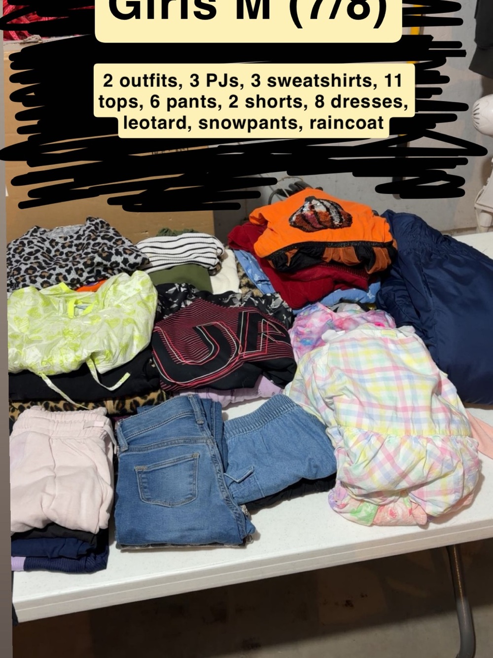 Girls Mixed Clothing Lot - Assorted Colors